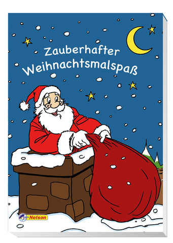 Zauberhafter Weihnachtsmalspaß