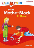 LERNSTERN Mein Mathe-Block 2. Klasse: Zahlenraten, Würfelrätsel, Rechentürme