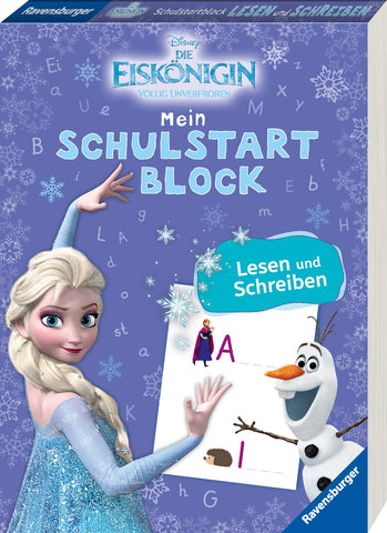 Disney Die Eiskönigin Mein Schulstartblock: Lesen und Schreiben