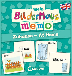 Mein Bildermaus-Memo - Englisch - Zuhause - At Home