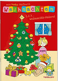 Mein buntes Malbuch Weihnachten. 1, 2, 3… Weihnachts-Malerei