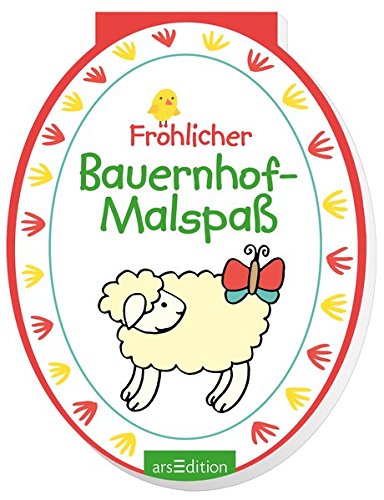 Fröhlicher Bauernhof-Malspaß