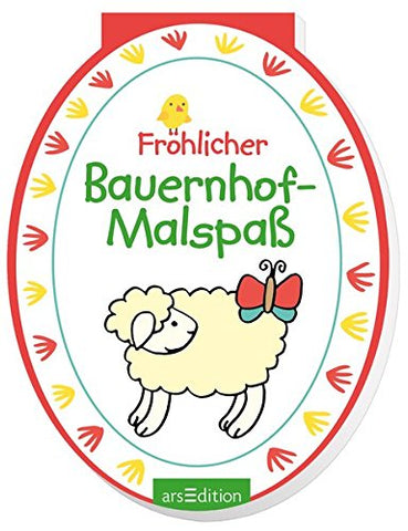 Fröhlicher Bauernhof-Malspaß