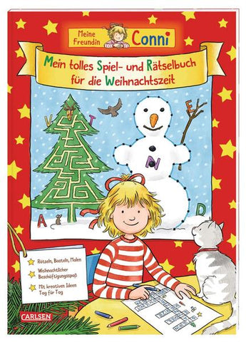 Conni Gelbe Reihe: Mein tolles Spiel- und Rätselbuch für die Weihnachtszeit