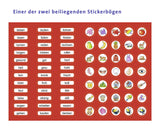 Sticker-Kreuzworträtsel zum Lesenlernen (1. Lesestufe) (Leserabe - Rätselspaß)