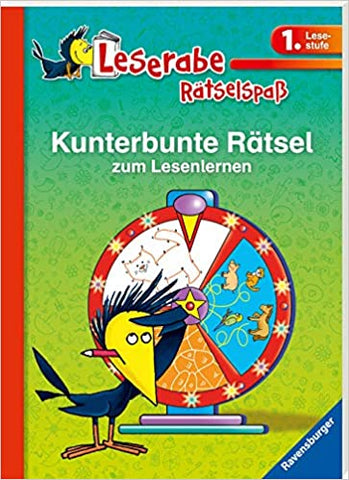 Leserabe: Kunterbunte Rätsel zum Lesenlernen (1. Lesestufe)